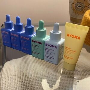 BYOMA Serums and Cleanser-New and Unopened